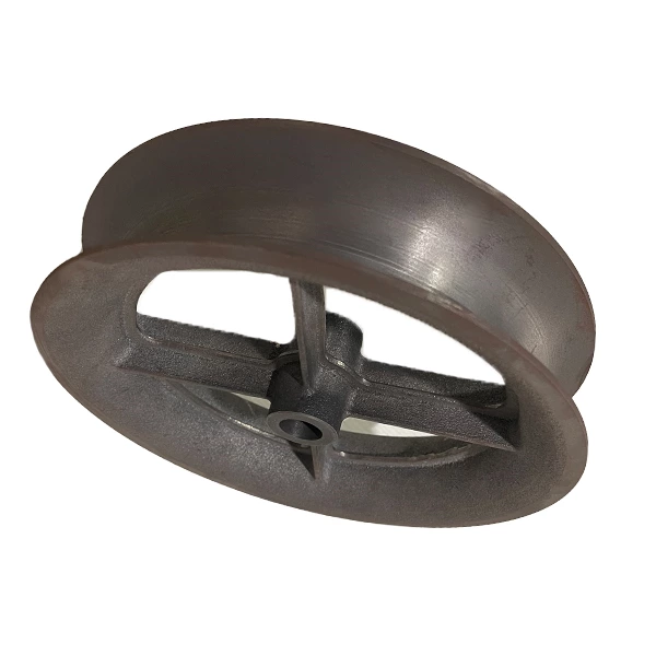 OEM & ODM Casting iron Belt pulley used for transmission rotation