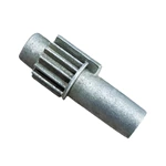 OEM & ODM Geared turbine rod Mechanical part CNC machining Surface Galvanized