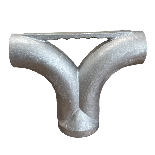 OEM & ODM Aluminum Precision cast tee fitting joint